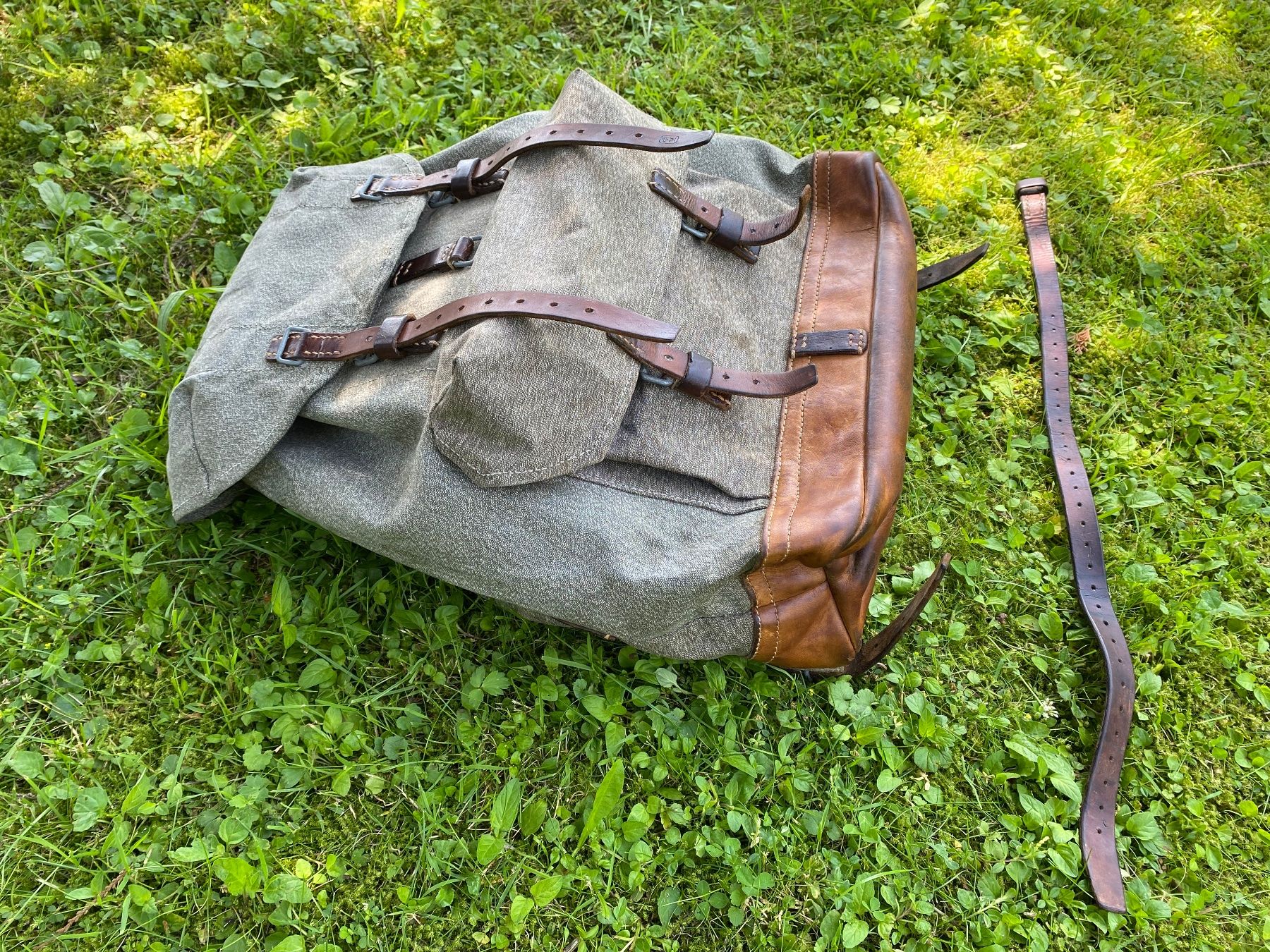 Schweizer Armee Rucksäcke: schöner Schweizer Militär Rucksack – Gebraucht aus Feldbach von Fea1 2