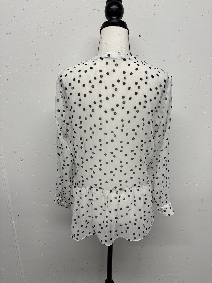 Blusen: Bruuns Bazaar Weisse Pünktchenbluse Gr. S Seide Bluse – Neu (gemäss Beschreibung) aus Regensdorf von secondchancefashion 3