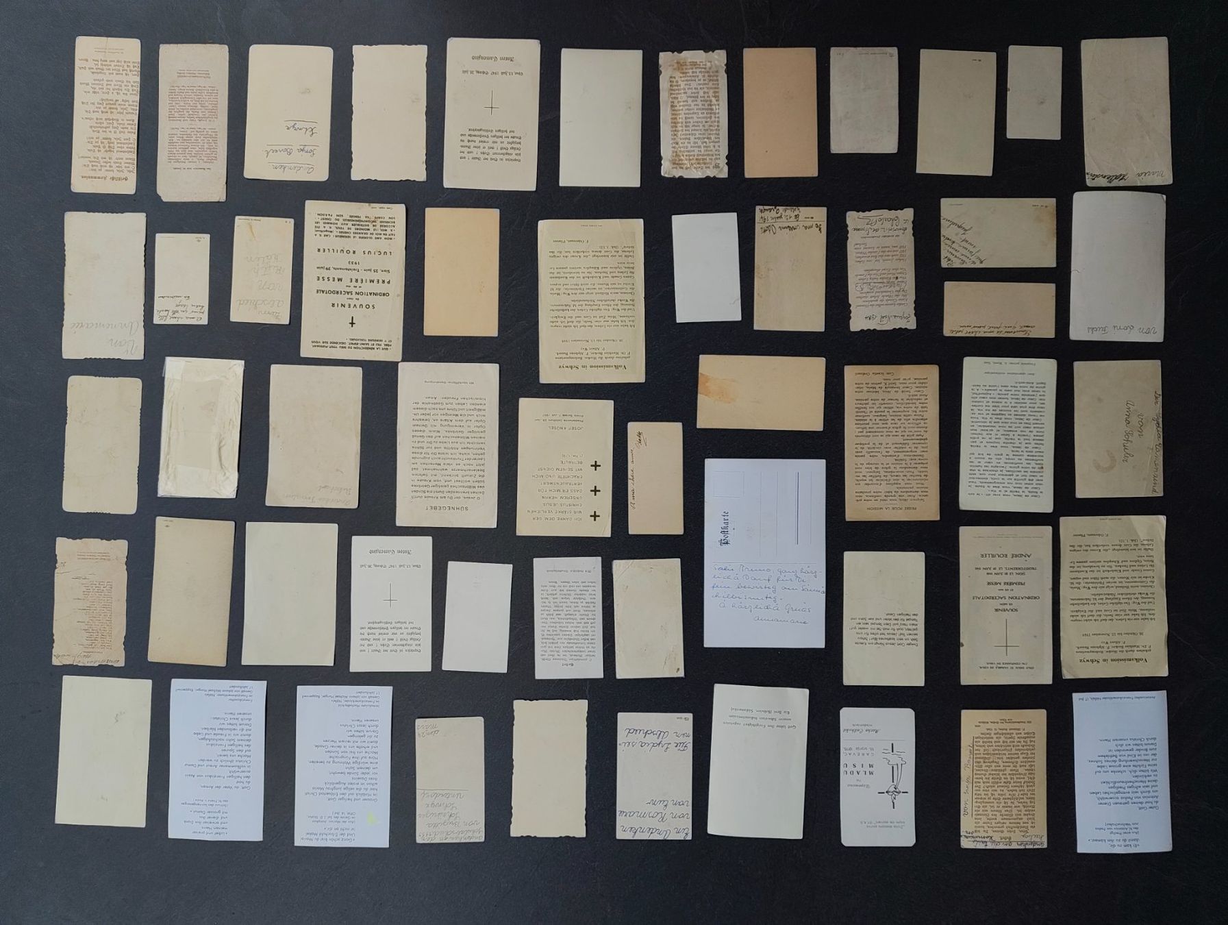 Foto & Immagini: 55x Alte Religiöse Heiligenbilder Sammlung Gebraucht – Usato da Monthey venduto da 19_karen_84 4