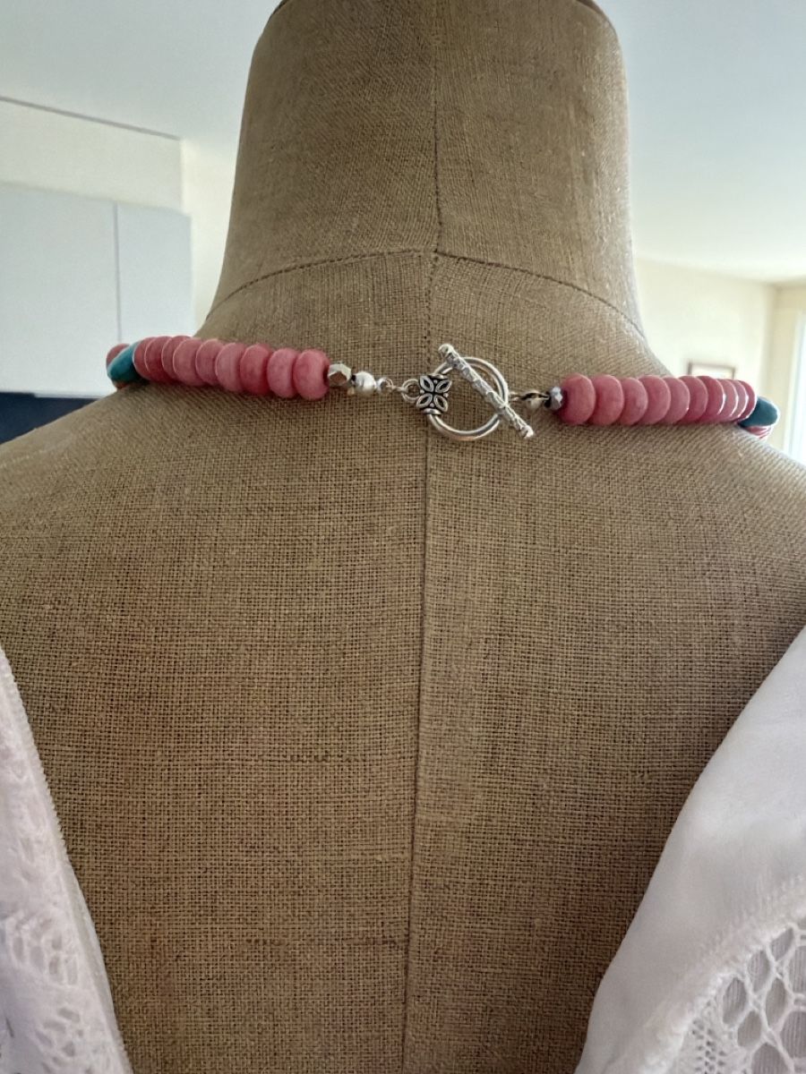 Catenine: Boho Chic Beaded Necklace with Compass Pendant, Summer – Nuovo (secondo la descrizione) da Bouveret venduto da dou_g8q7 4