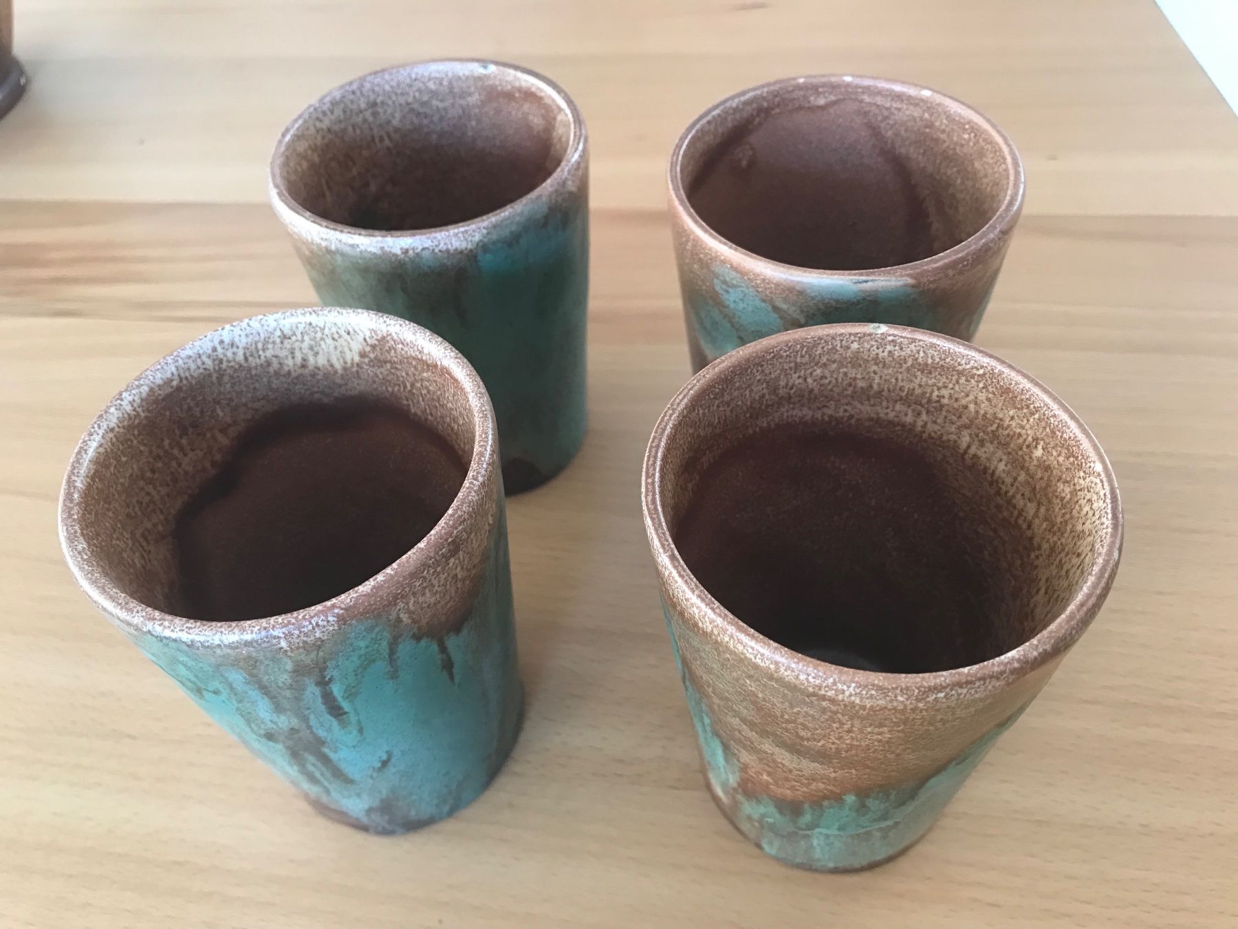 Set di piatti: Mostkrug mit 4 Becher – Usato da Nesselnbach venduto da Goodprice3 2