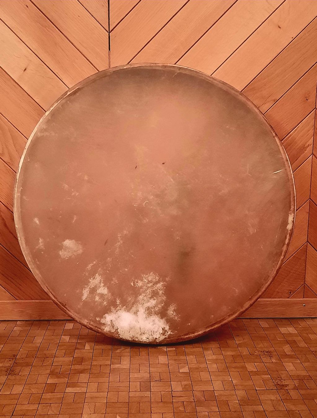 Strumenti musicali: Trommelgong (Donnerwindtrommel) – Usato da Pfäffikon/SZ venduto da felima1 7