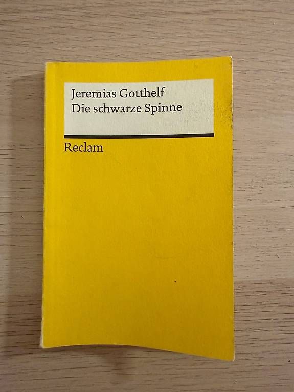 Libri: Die schwarze Spinne - Jeremias Gotthelf – Usato da Birsfelden venduto da jes_5r8c