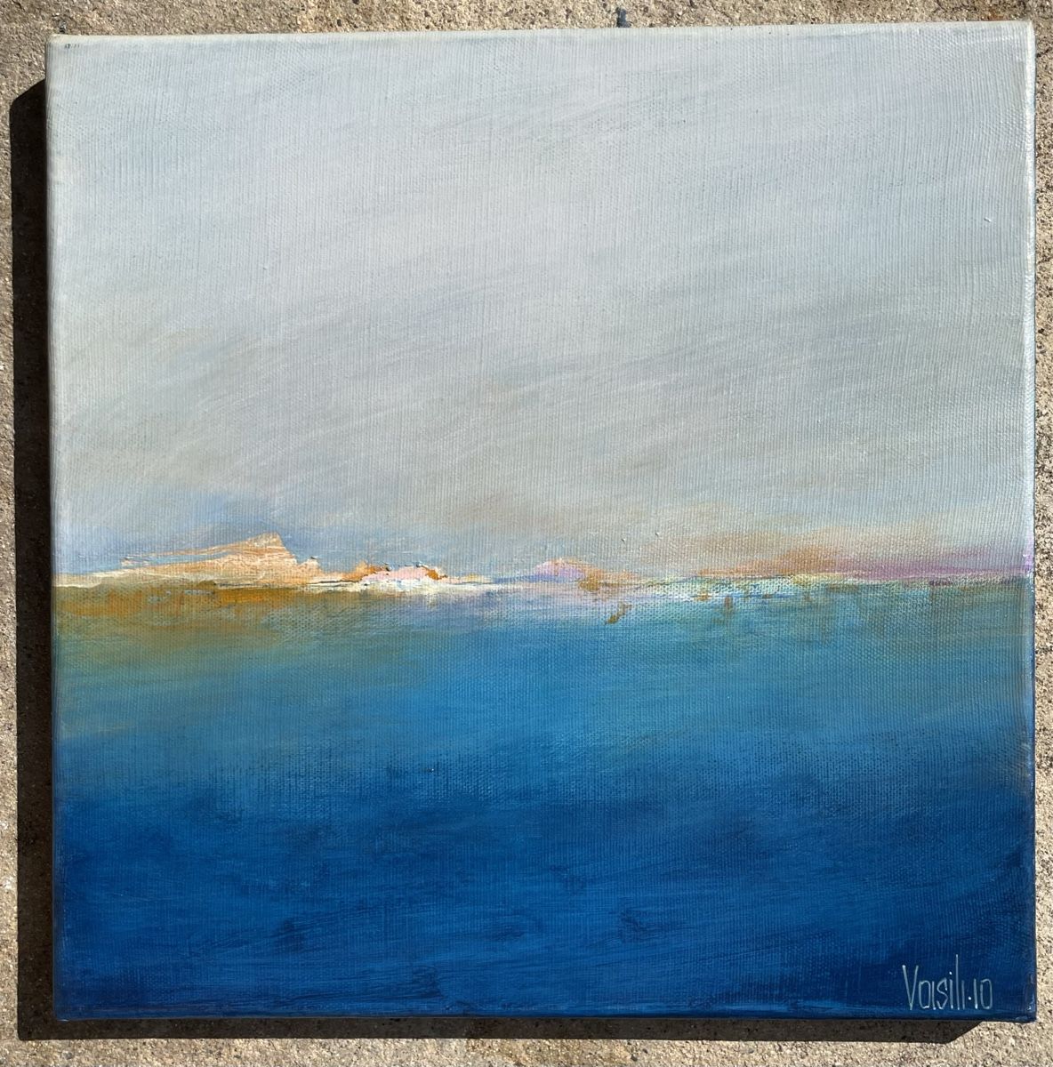 Gemälde: Vasili 2010 acrylique île grecque – Gebraucht aus Biel/Bienne von Galaq 2