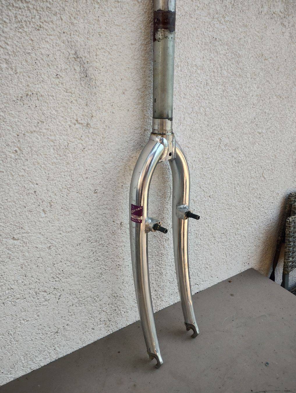 Pezzi di ricambio: leichte Alu Vintage MTB Starrgabel 26: 1 1/4" – Usato da Oetwil am See venduto da Kukuxumusu