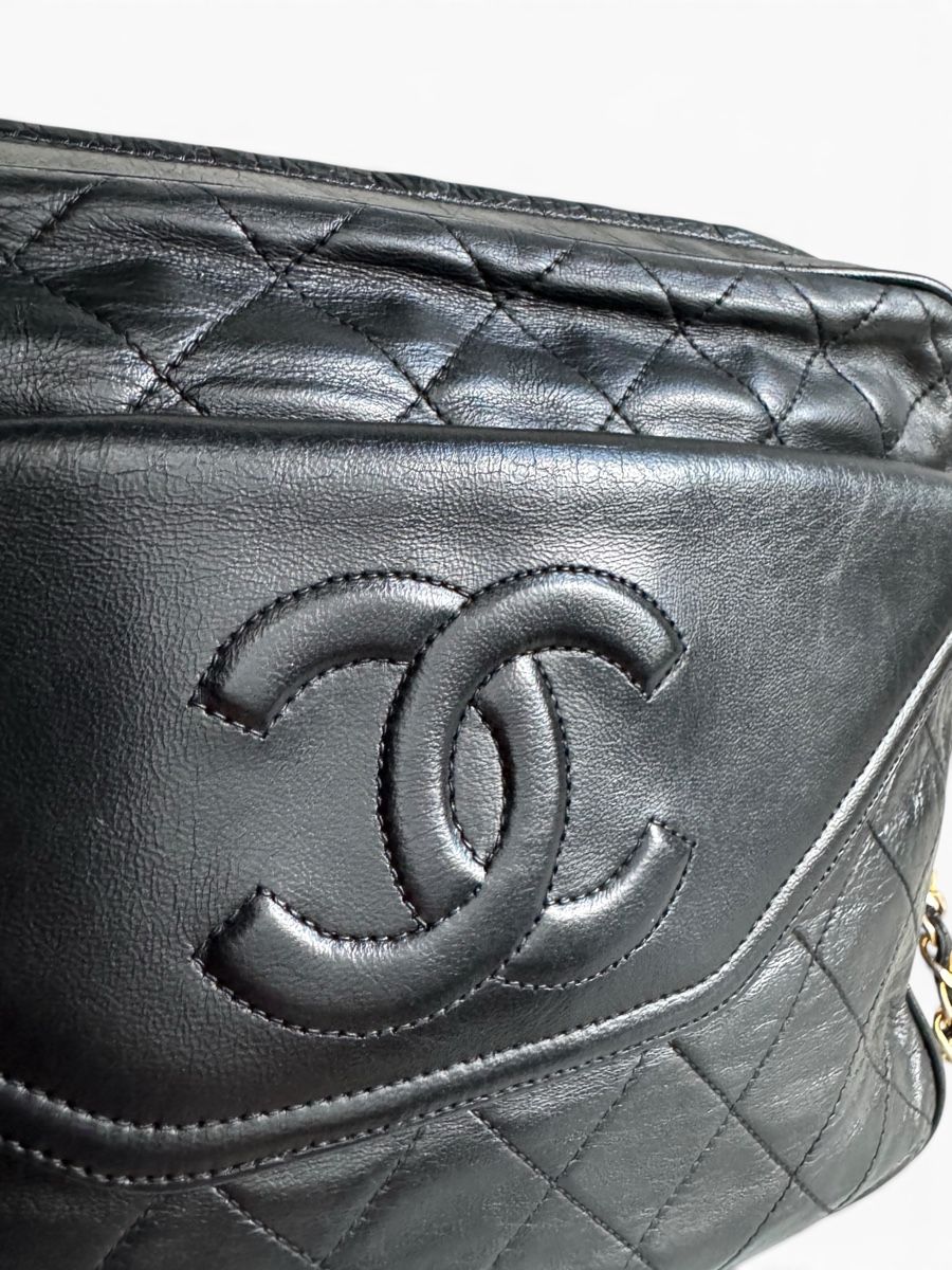 Chanel Borse da donna: CHANEL Lambskin Quilted Tassel Camera Case Tasche – Usato da Kriens venduto da hannaandkiko 6