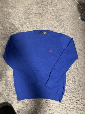 Polo Ralph Lauren Pullover, Grösse L, Blau - Top Zustand!