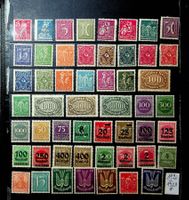 ALLEMAGNE DEUTSCHES REICH TIMBRES NEUFS* 1920-1923 / T173