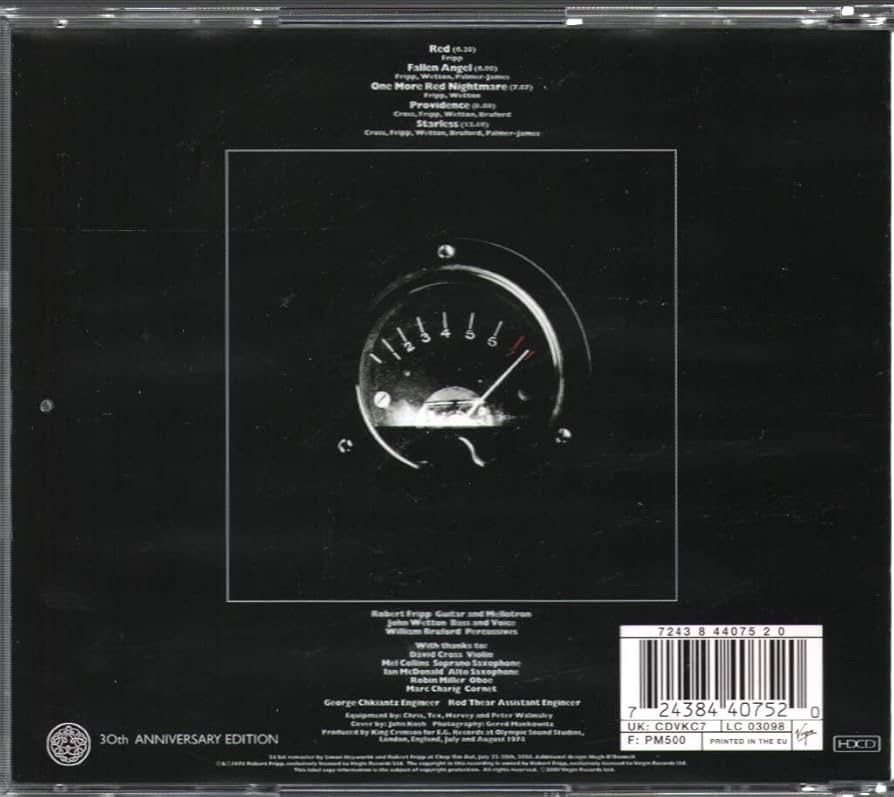 CD: King Crimson Red (Re-Mastered) – Nuovo (secondo la descrizione) da Schaffhausen venduto da Reporter 1
