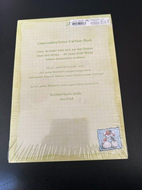 Blocchi: Diddl Comic  Block A5, Nummer 352,  NEU, OVP – Nuovo e nell'imballaggio originale da Kloten venduto da Monkell 1