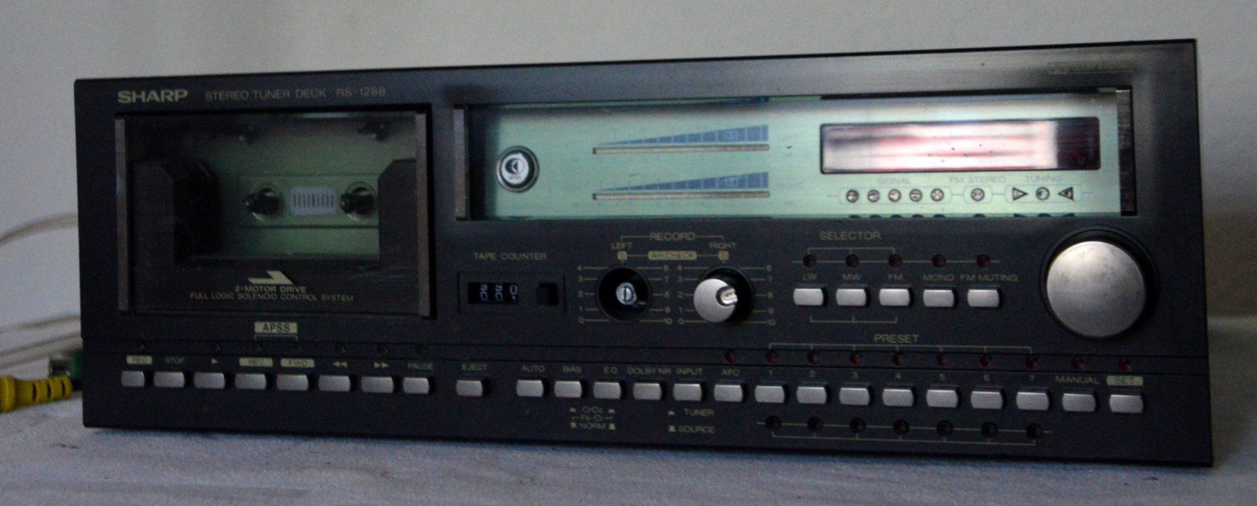 Sharp Registratori: Sharp RS-1288H Deck Kassette / cassette – Difettoso da Collonges venduto da arashee 2