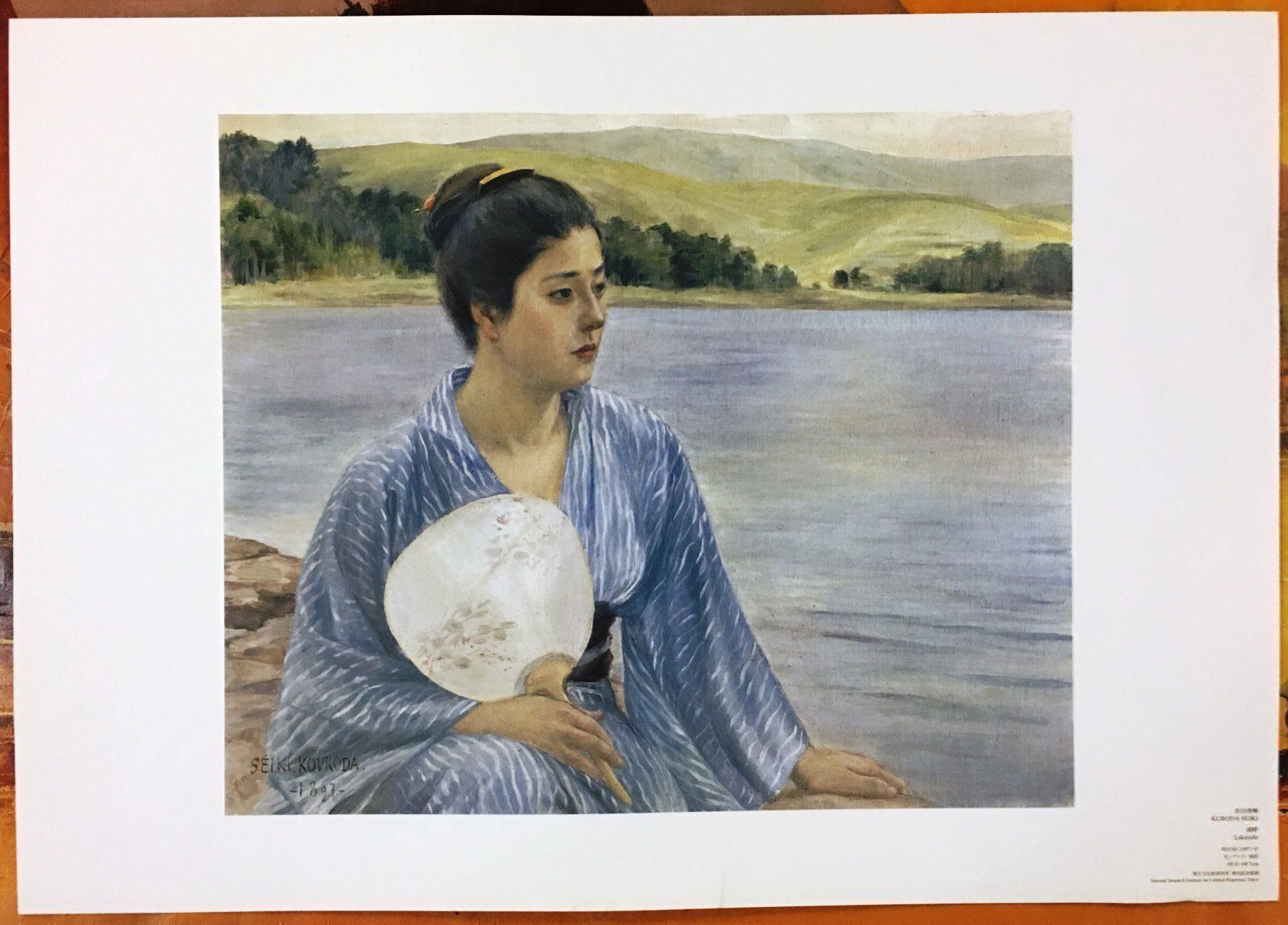 Foto & Immagini: Kunstdruck Kuroda Seiki - 51.5 x 36.5cm – Usato da Oftringen venduto da Vucki