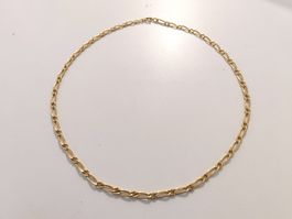 MURAT Paris Halskette Vergoldet Elegante 50cm