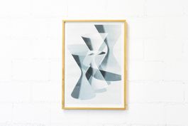 Kunstdruck Faro Burtscher Nr. 3 - Willy Guhl Spindeln