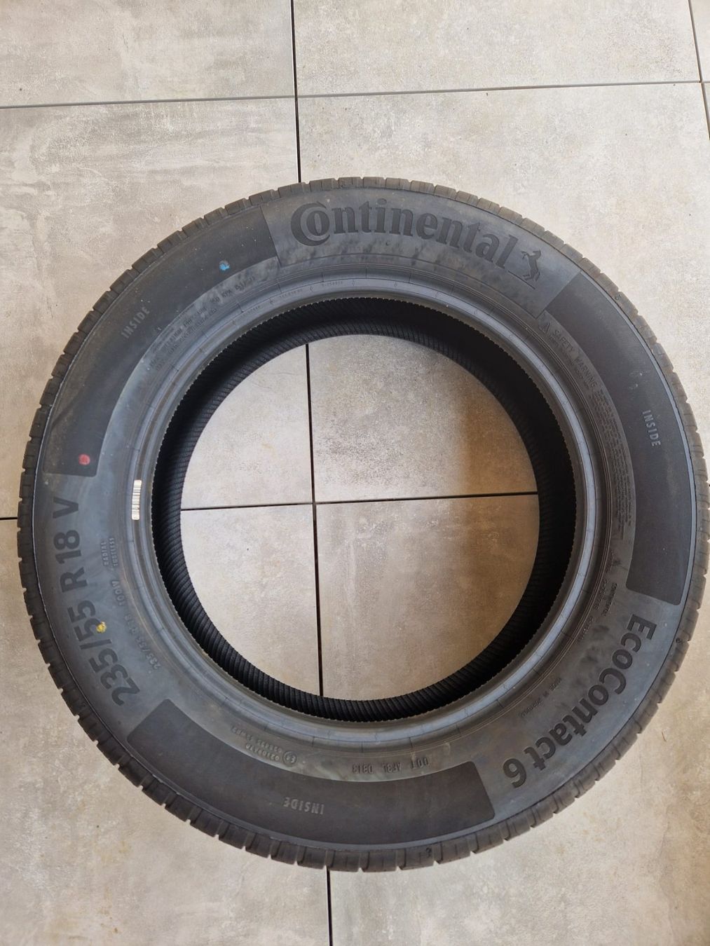 Continental Pneus & Kompletträder: 4 Continental EcoContact 6 235/55 R18 V – Neu und originalverpackt aus Romont FR von Joe_xkh9