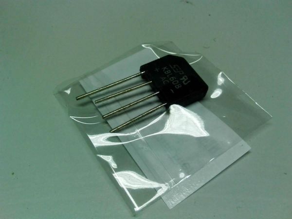Componenti elettronici: Gleichrichter 6A 800V, KBL608 – Nuovo (secondo la descrizione) da Luzern venduto da Salefactory 1