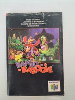Anleitung / Manuel Banjo-Kazooie (Nintendo 64/N64)