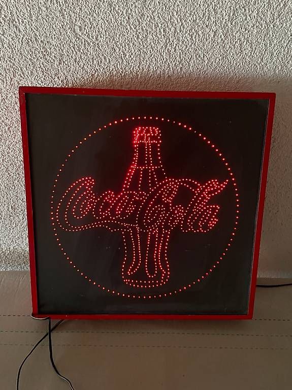 Lampen: Coca-Cola Led Leuchtreklame – Gebraucht aus Ettingen von Donald4107