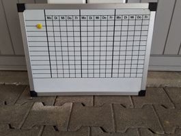 Planungstafel für Wochenplanung, Magnetisch