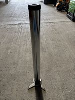 höhenverstellbares Tischbein Tischbeine Chrom 710 mm