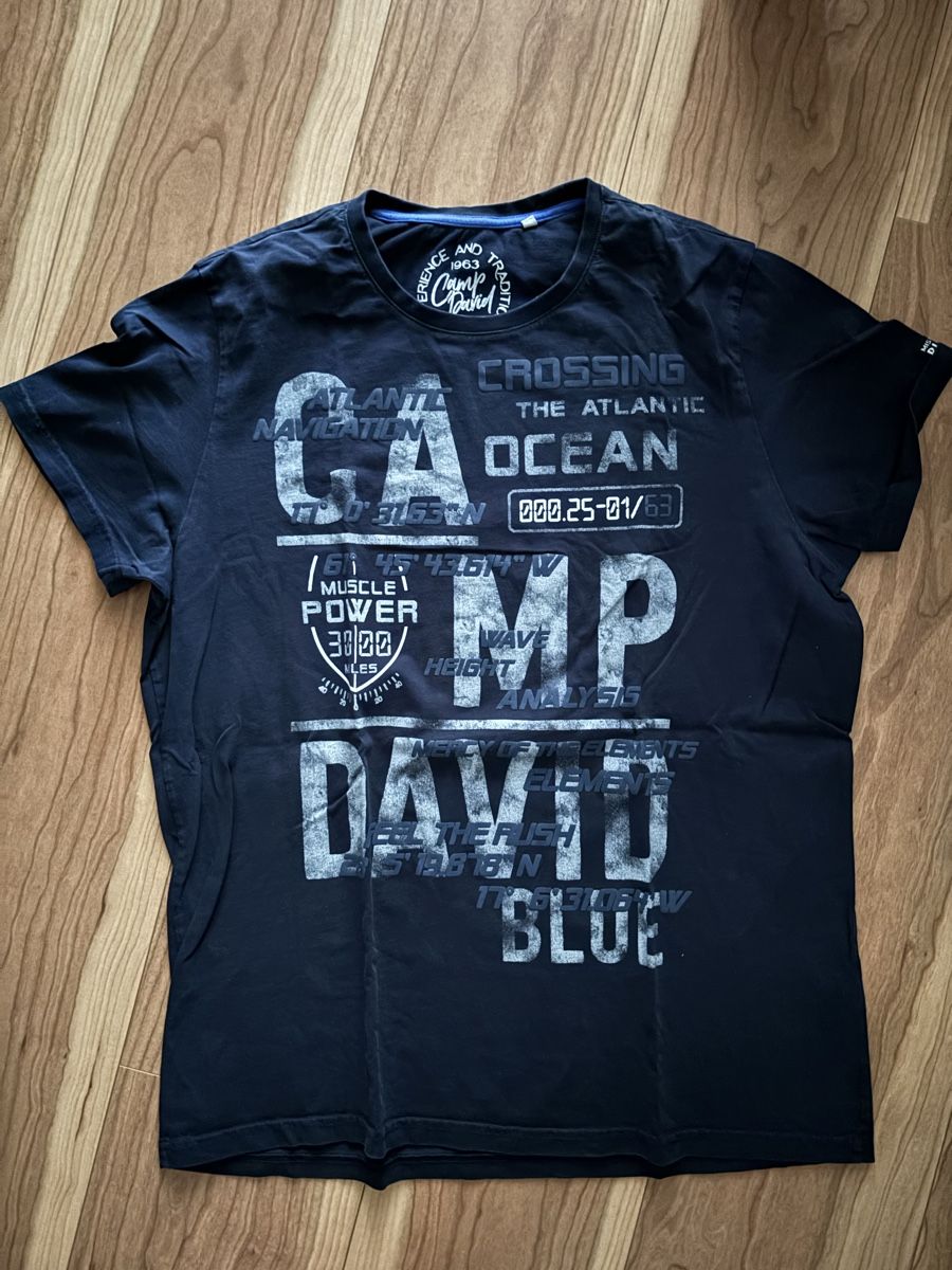 Camp David T-shirt: T-Shirt Camp David – Nuovo (secondo la descrizione) da Dübendorf venduto da dor_2yvd