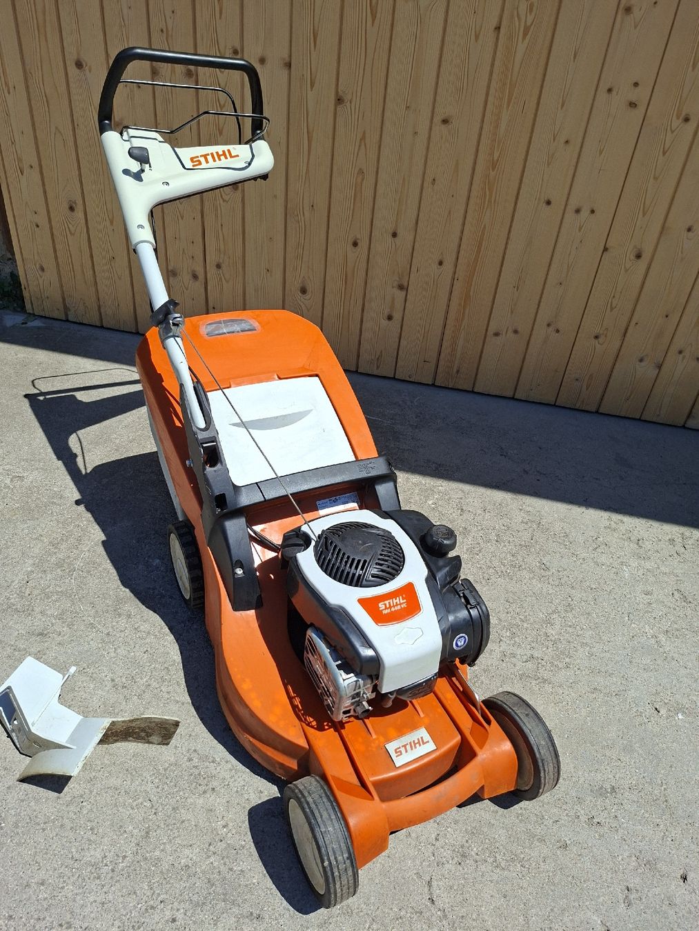 Stihl Rasenmäher: Benzin Rasenmäher STIHL RM 448 VC mit Vario-Antrieb – Gebraucht aus Niederuzwil von Dakitiki 8