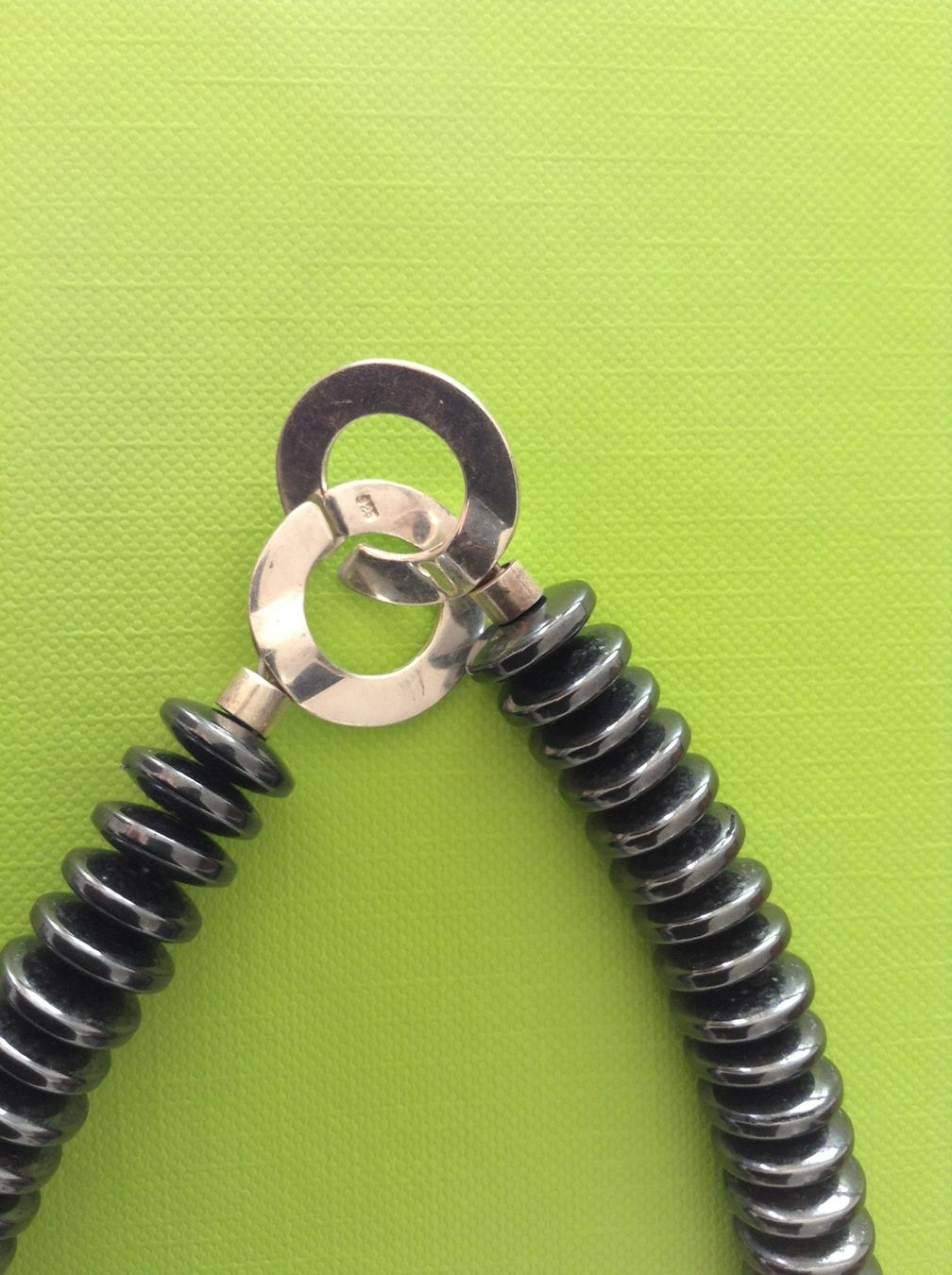 Colliers: Halskette Hämethit - Linsen mit Perle Verschluss modern – D'occasion à Flüelen par Rosegarden 2