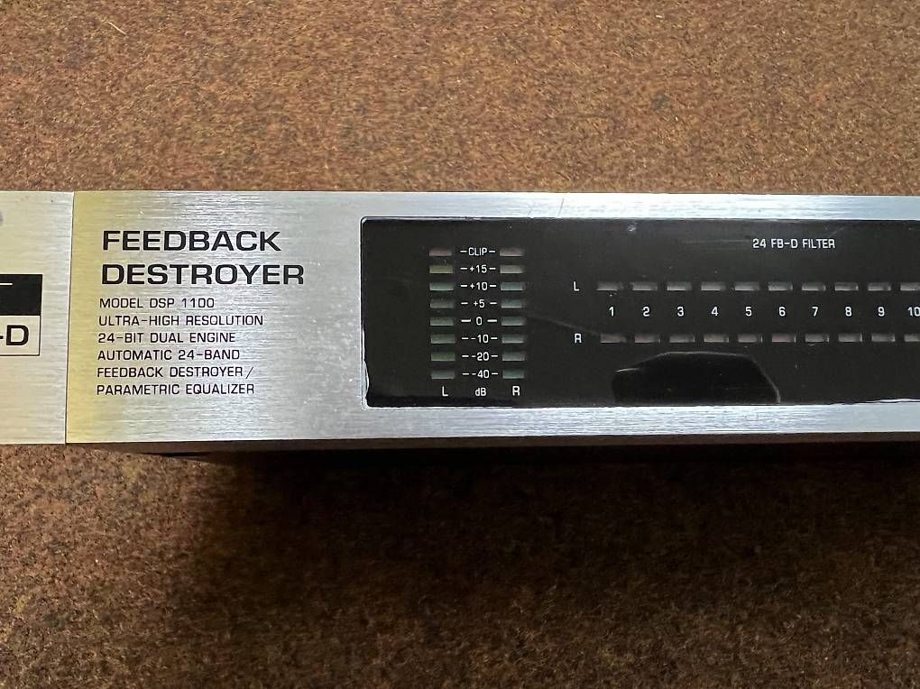 Behringer Instruments de musique: Behringer Feedback Destroyer DSP1100 – D'occasion à Winznau par Toledo54 4