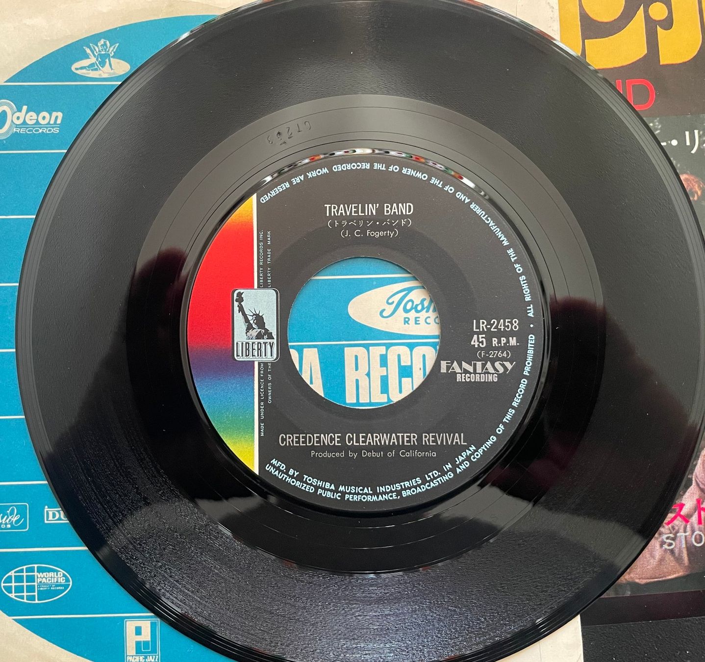 Dischi in vinile: 7", CCR, Travelin' Band, Japan – Usato da Kleinlützel venduto da Vinylspezi 3