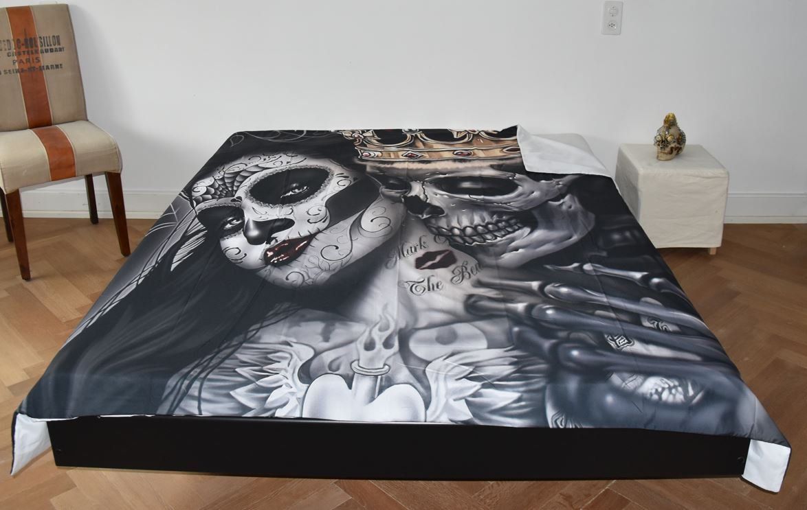 Biancheria da letto: Bettanzug La Catrina – Nuovo e nell'imballaggio originale da Menziken venduto da mrp_7gtj 2