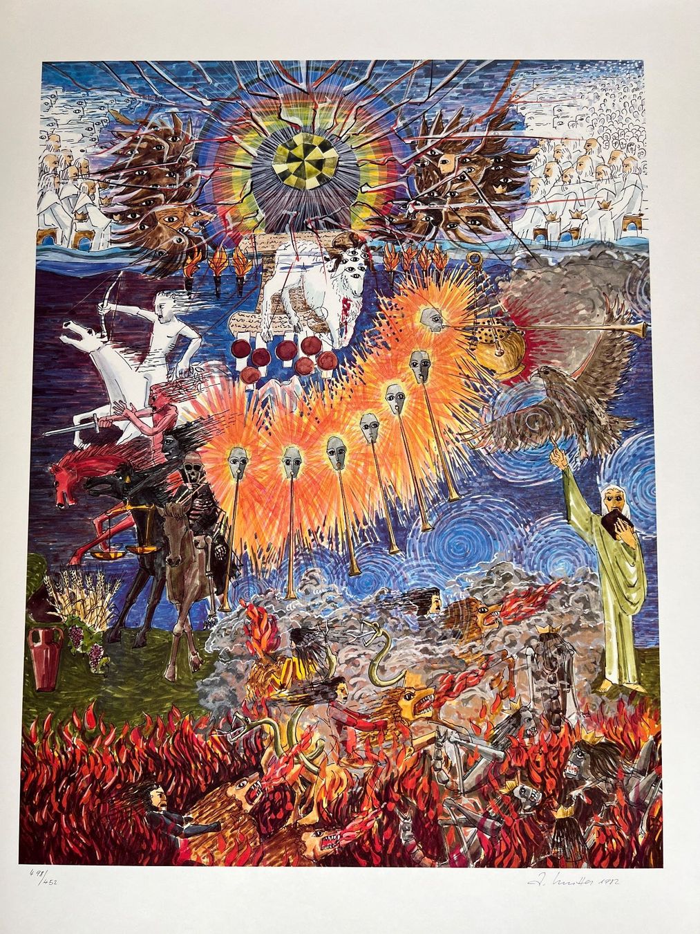 Foto & Immagini: Anton Mutter, Apokalypse - Bildermappe – Nuovo (secondo la descrizione) da Sargans venduto da aebi081 3