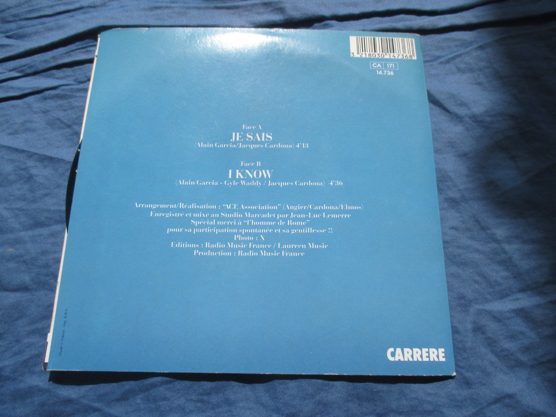 Schallplatten: Lara Fabian : Je sais – Gebraucht aus Colombier NE von Nevenma 1