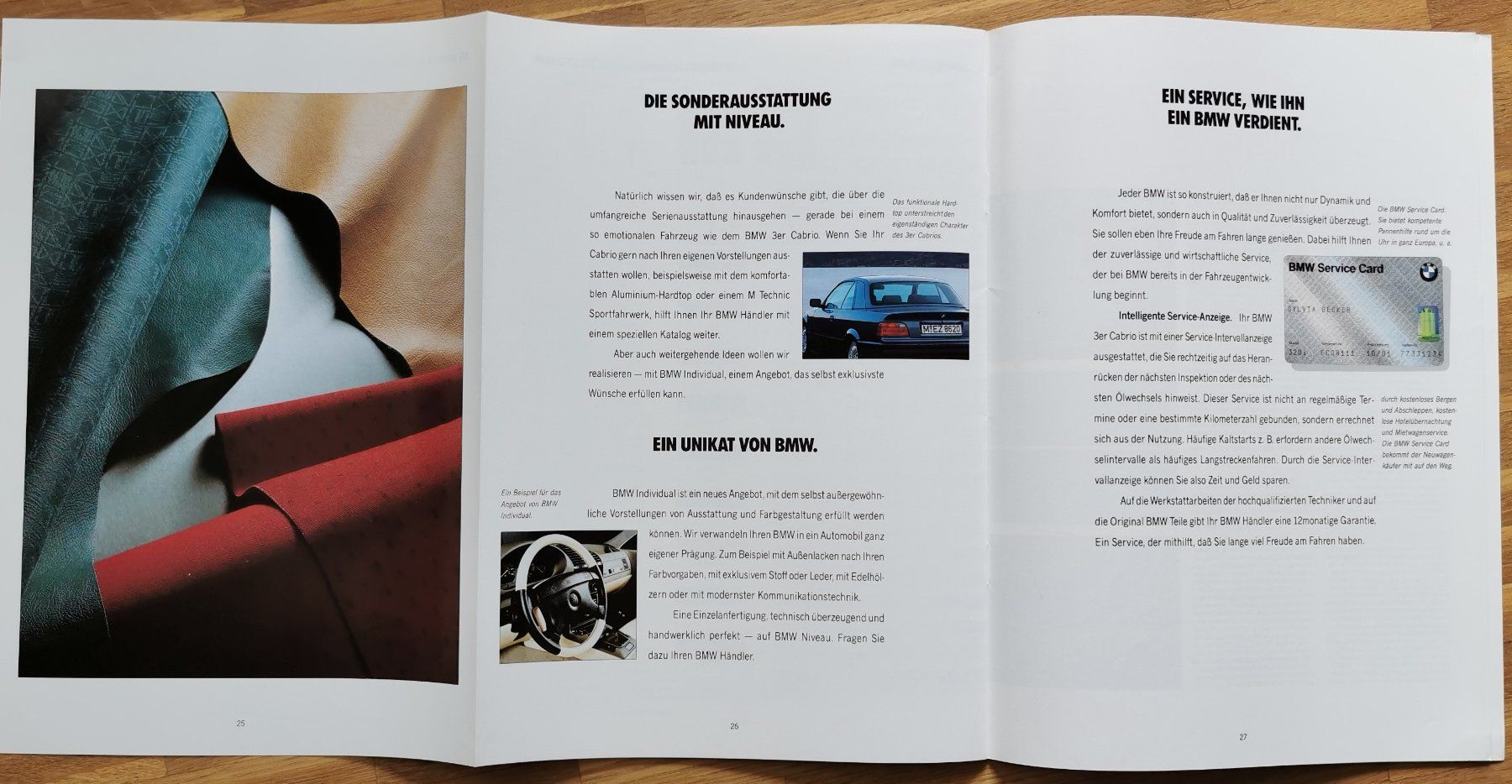 BMW Documenti: BMW  3er  Cabrio  1993 – Usato da huenenberg venduto da Suizofelize 7