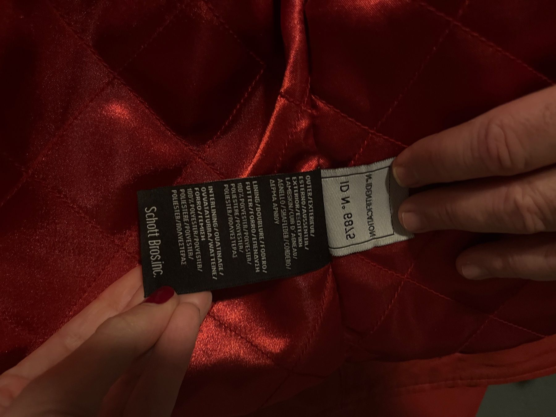 Schott Giacche: Perfecto Schott rouge taille L – Nuovo (secondo la descrizione) da Boudry venduto da Fiona1973 6