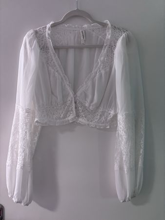 Spitzenblouse