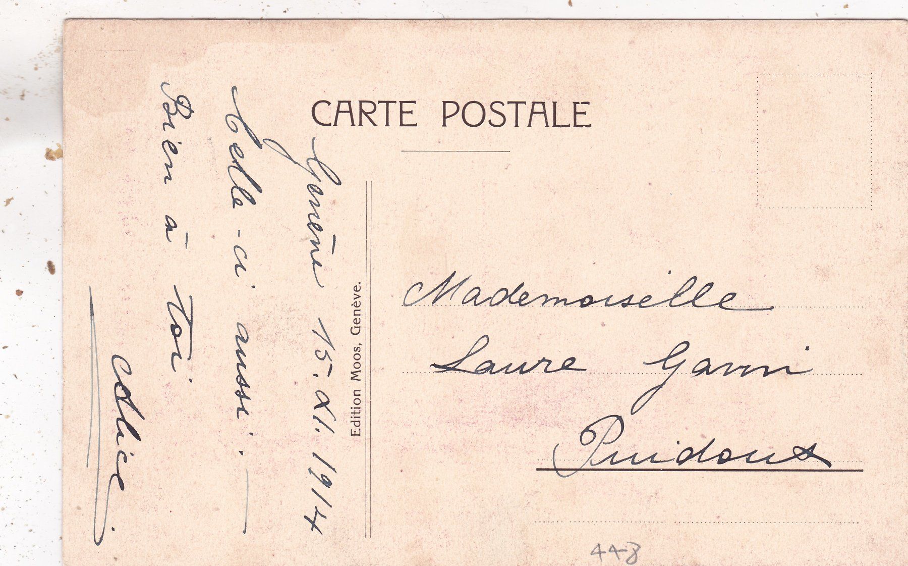 Cartoline postali: Pierre 1er Roi de Serbie – Usato da Herisau venduto da Lisegrat2008 1