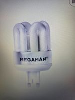3 Glühlampen MEGAMAN CFL GU9 NEU