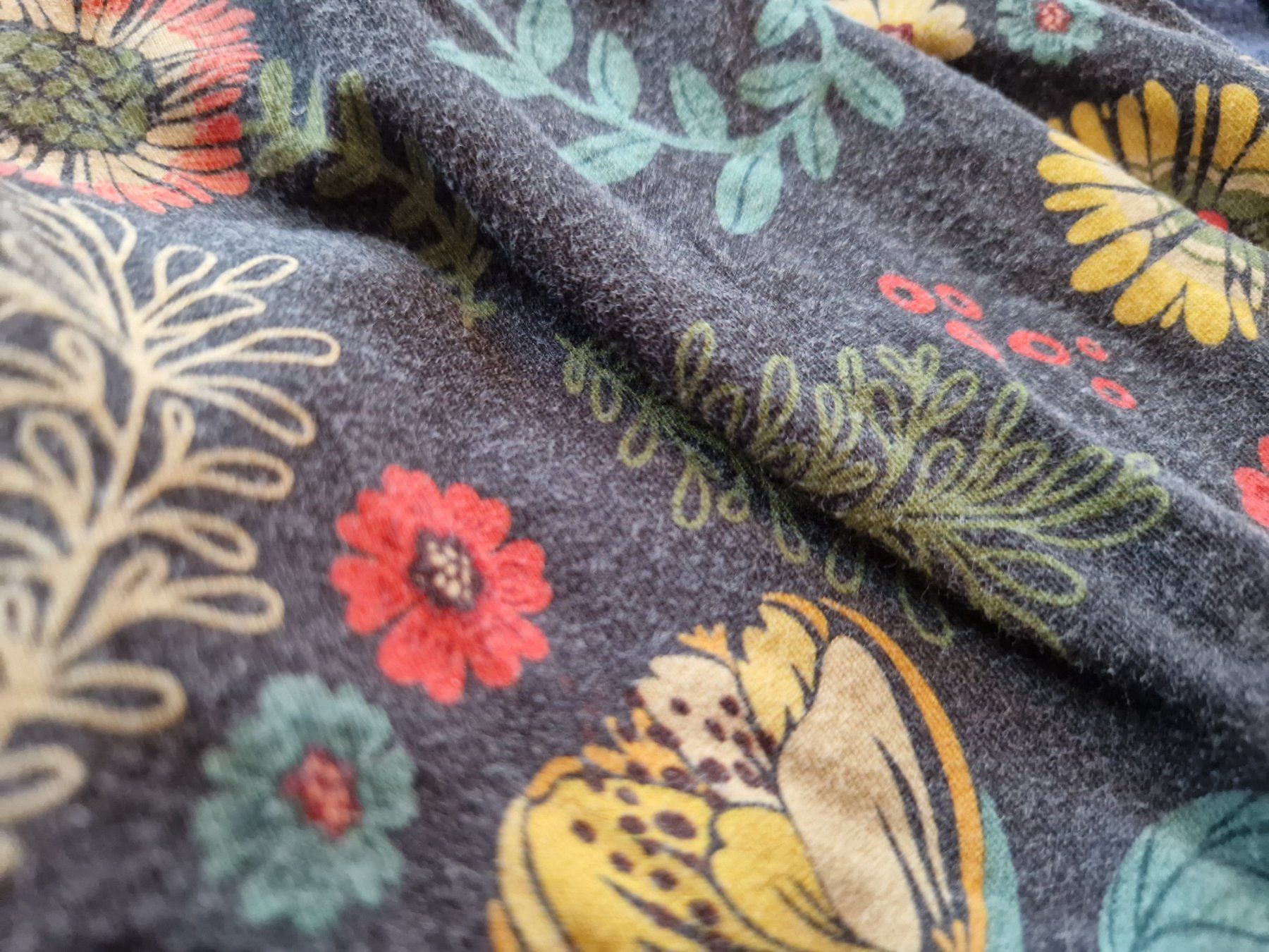 Kleider & Röcke: Walkiddy Kleid Blumen 128 BIO – Gebraucht aus MUEHLAU von ibo_5c7d 2