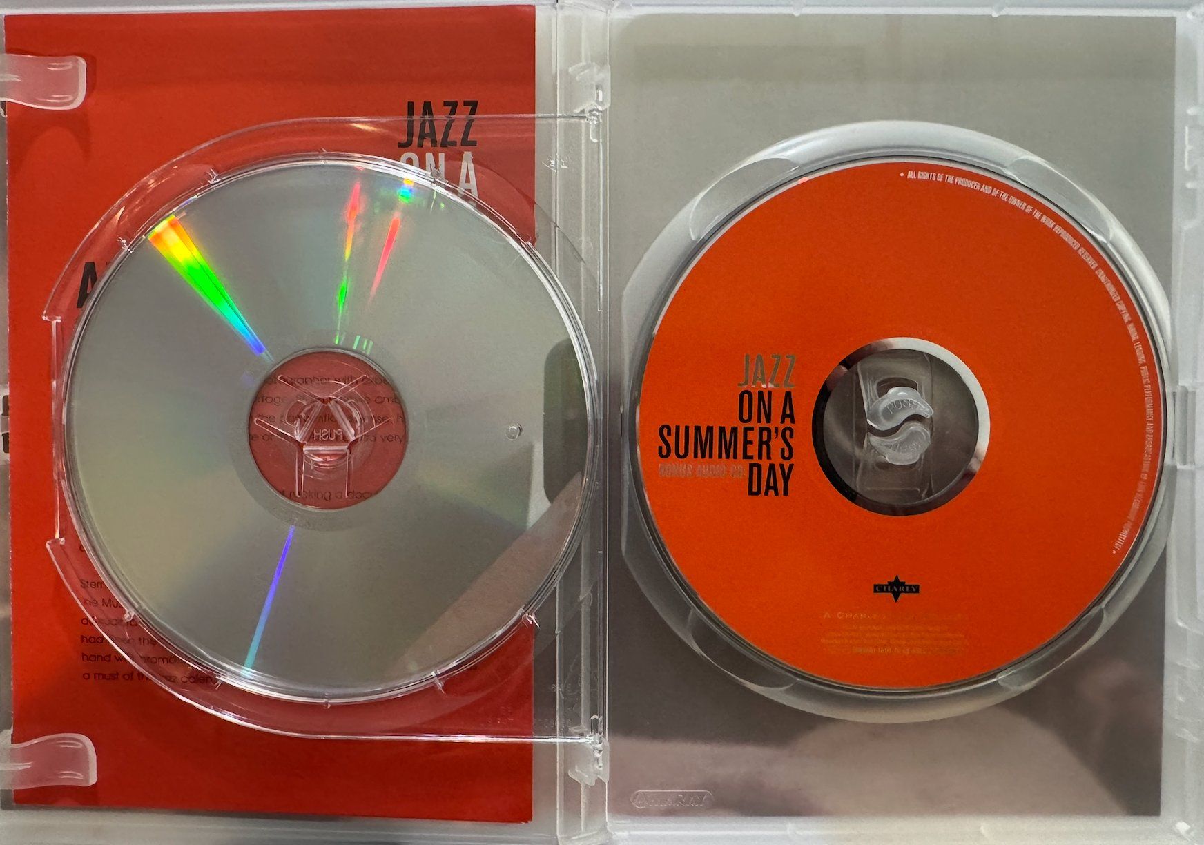 Tutti i DVDs: 2 DVDs JAZZ ON A SUMMER'S DAY - DVD EXTRAS – Usato da Wisen venduto da gigisna 1
