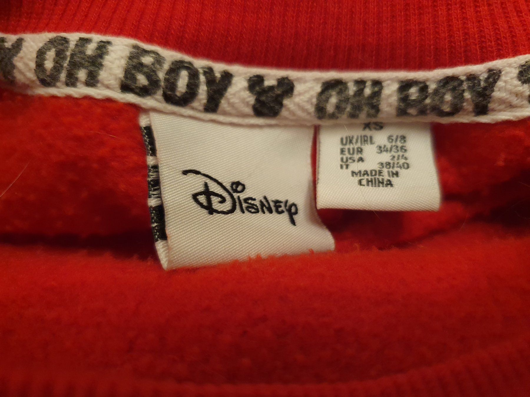 Maglioni & Felpe: Sweatshirt Mickey Mouse Grösse XS rot Disney – Usato da Kloten venduto da Hektor44 1