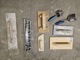 Gipser Handwerkzeuge