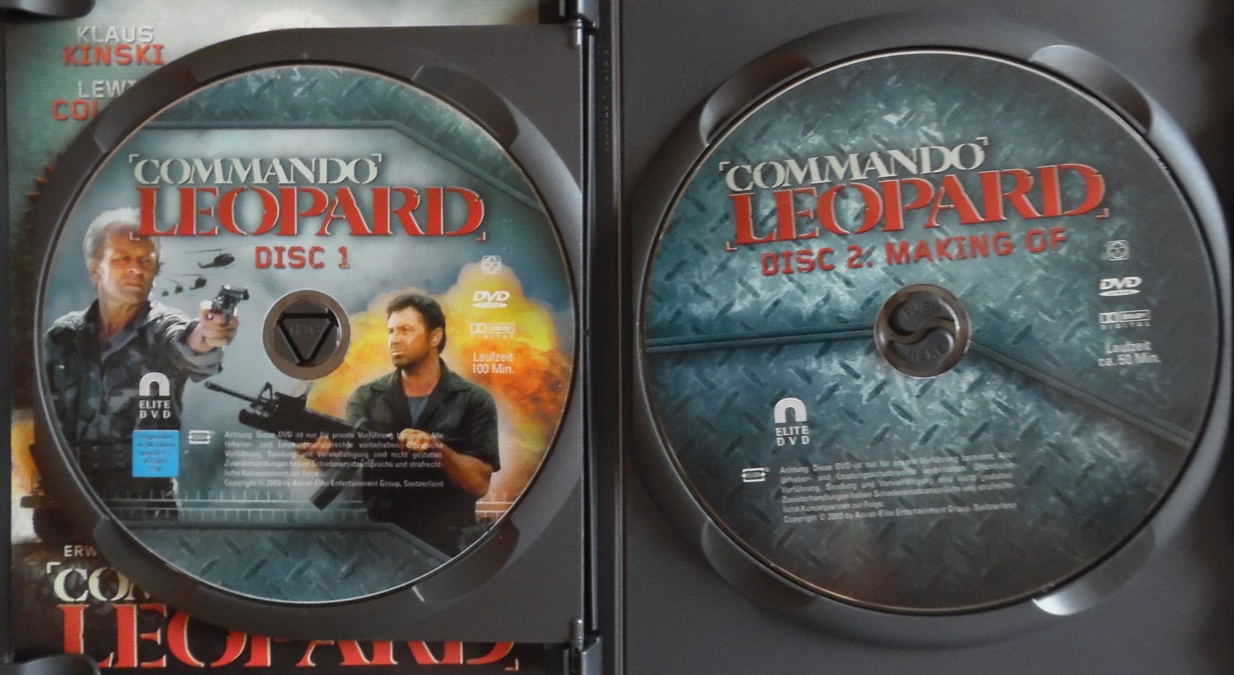 Tutti i DVDs: Commando Leopard – Usato da Bellinzona venduto da Luna093 1