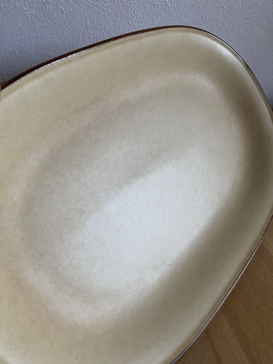 Rössler Piatti di portata: Rössler Servierplatte beige-gelb Grösse 32 – Usato da Schwarzenburg venduto da Michellu 4