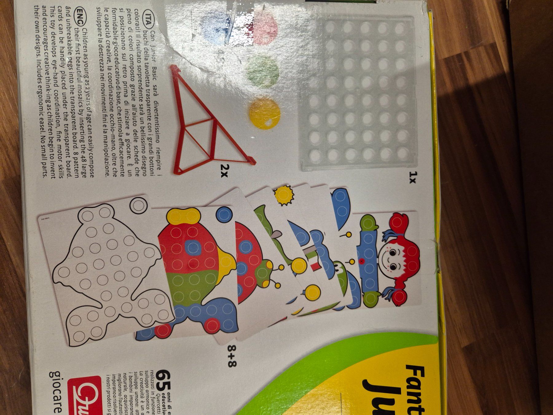 Giochi: Fanta color oder 2 Steckspiele koffer L19 – Usato da Schwarzenburg venduto da Flamingo07 1
