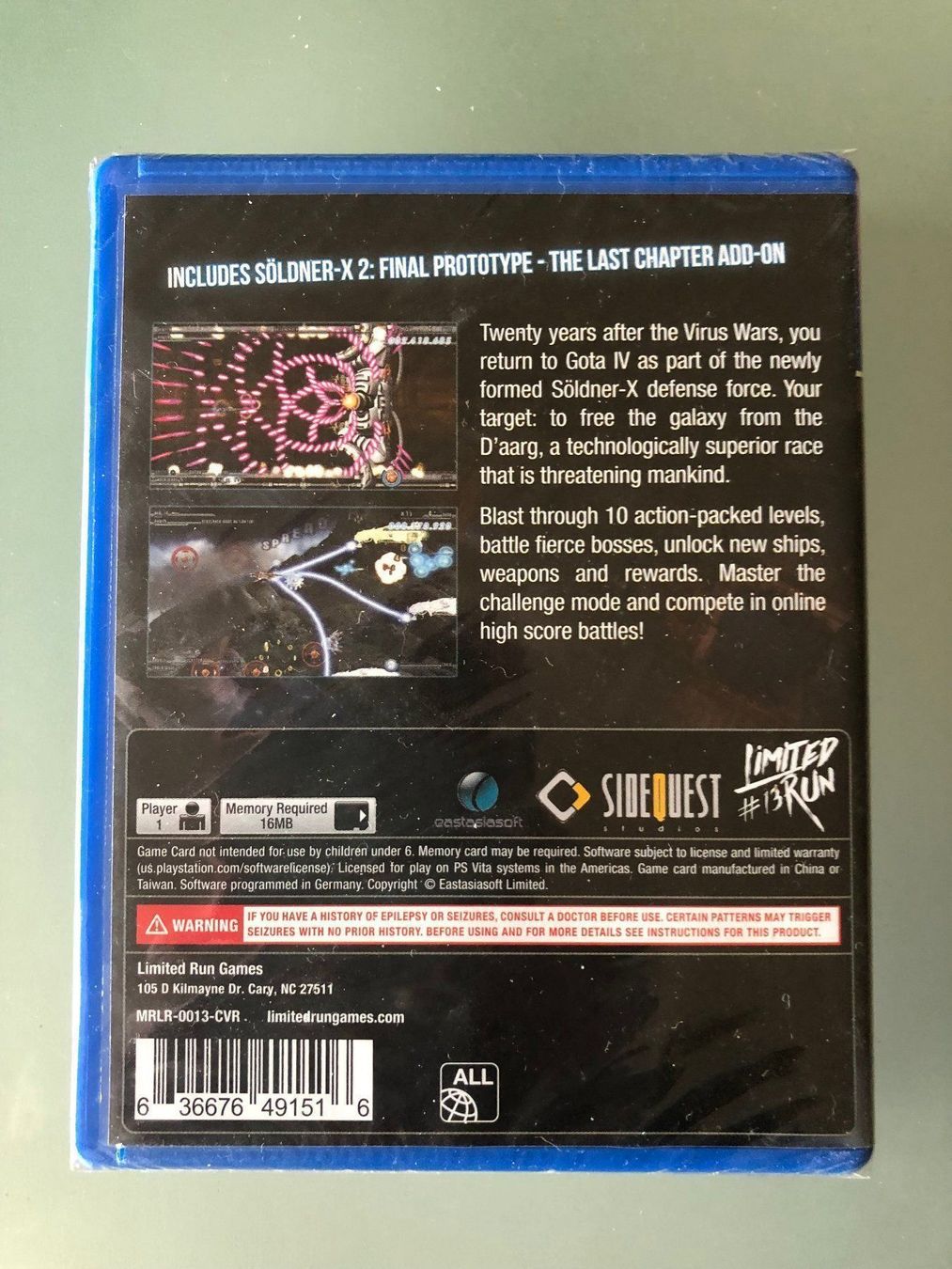 Sony Giochi: Söldner-X 2 Final Prototype LRG Raritat – Nuovo e nell'imballaggio originale da Petit-lancy venduto da Jototti 1