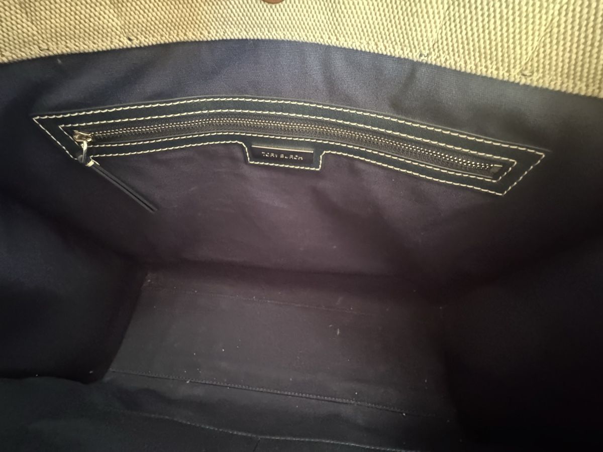 Tory Burch Taschen: Tory Burch Canvas Tote 30 x 39 – Gebraucht aus Luzern von wet_7bm6 7