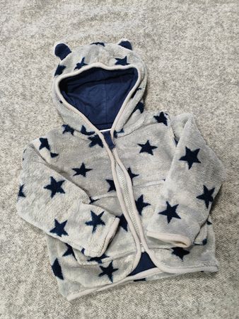 Flauschiger Fleece, Grösse 80