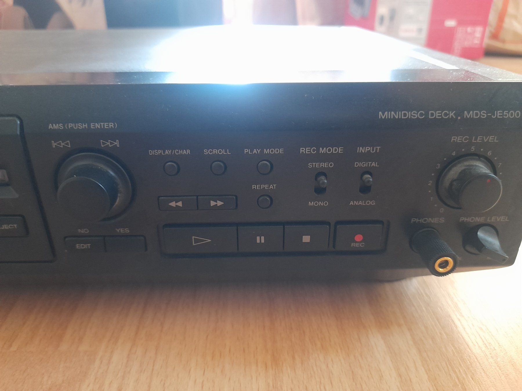 Sony Minidisc: Sony MDS-JE500 Mini Disk Rekorder (Heimgerät) – Usato da Lustmühle venduto da chevi03 5