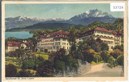 Luzern - Sanatorium St. Anna - Litho