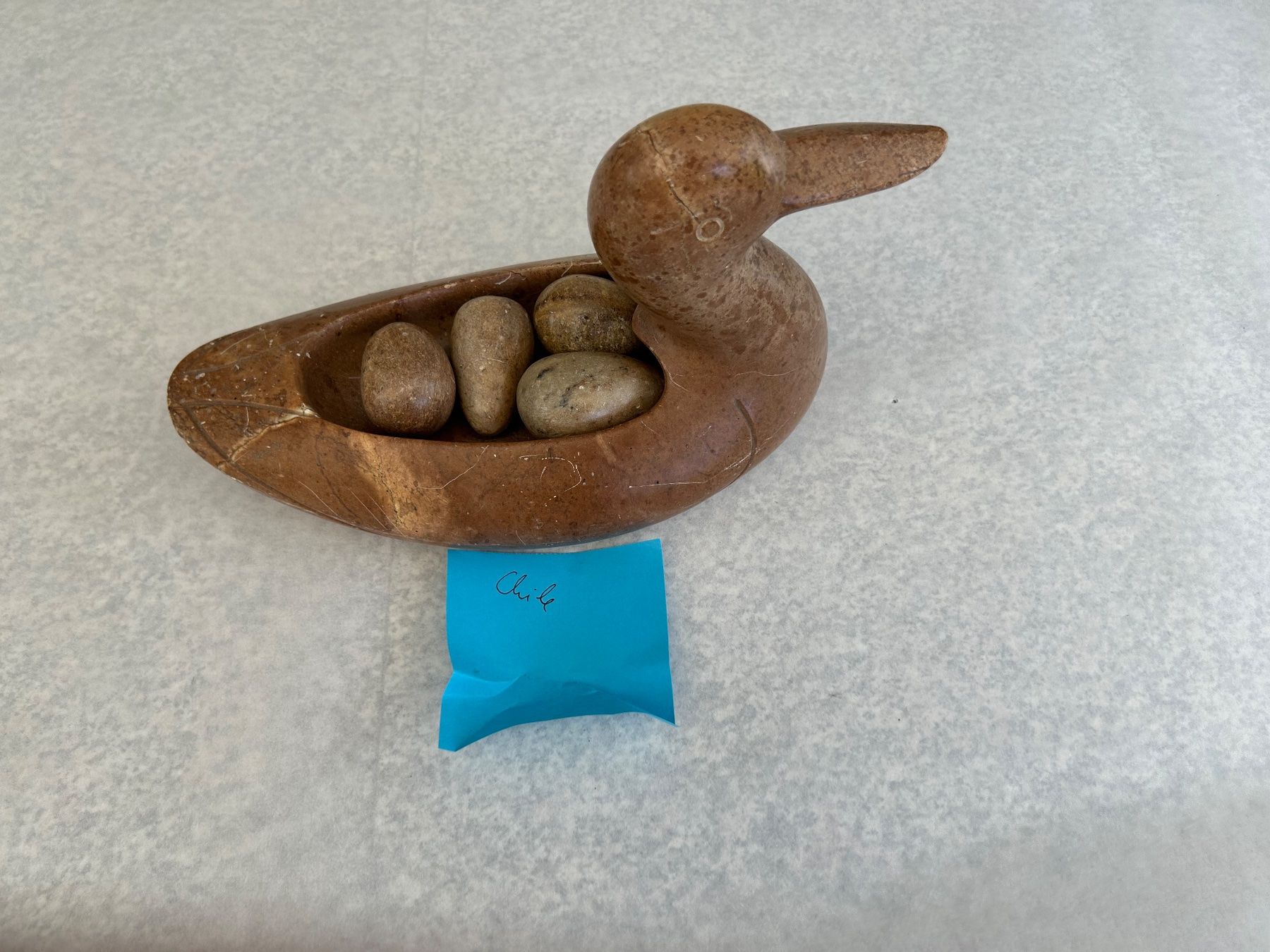 Skulpturen & Statuen: Steinskulptur Ente – Gebraucht aus Etzelkofen von Botti50